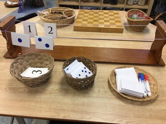 McLennan1977's tweet image. Double (or triple) open number lines encourage children to represent and organize numbers in many different ways. Pre made cards provide an entry point and blank ones encourage children to grow the activity based on ind needs. A fun activity for inside or out. #joyfulmath #MTBoS