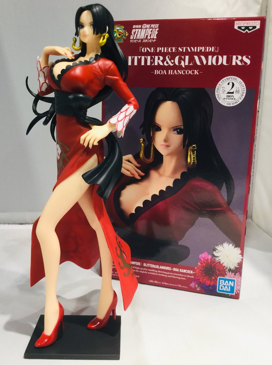 セガ赤羽 در توییتر 景品情報 劇場版 One Piece Stampede Glitter Glamours Boa Hancock 予告 Glitter Glamoursシリーズの劇場版衣装 ハンコック のフィギュアが展開予定 衣装カラーは2種類でご用意です セガ赤羽 Sega セガ赤羽