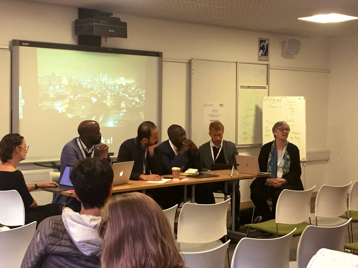 Practice with empathy and rigour; rethinking traditional notions of education; recognising the collective. <a href="/urban_know/">Urban_Know</a> city partners challenging institutional capabilities <a href="/HDCA2019_London/">HDCA Conference 2019, London</a> #HDCA2019 with @xapsan <a href="/camilacocina/">Camila Cociña</a> <a href="/GautamBhan80/">Gautam Bhan</a> <a href="/jrg_pna/">JorPeDíaz</a> <a href="/DLwasa/">Shuaib Lwasa</a> <a href="/dpu_ucl/">The Bartlett Development Planning Unit (DPU)</a>