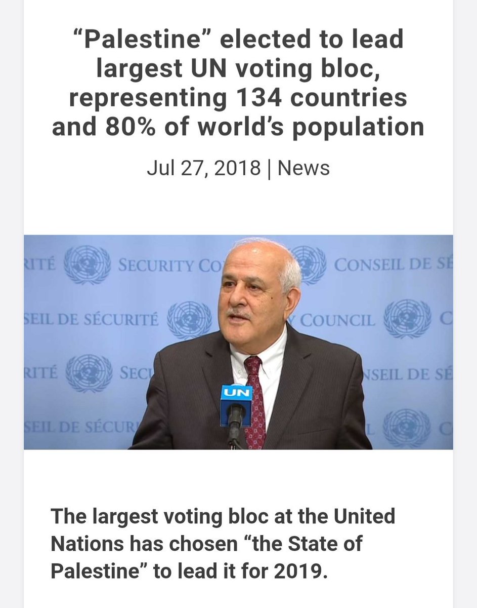 52) The UN is represented by 193 countries. The only two sovereign states which are not recognized are Palestine and the Vatican.