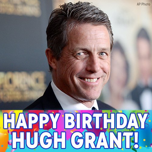 Happy Birthday to \"Notting Hill and Florence Foster Jenkins star Hugh Grant! 