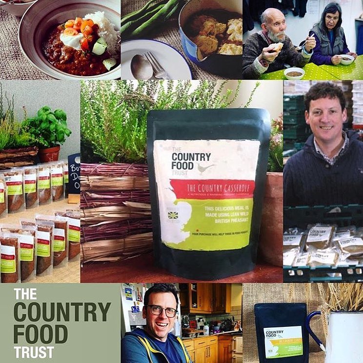 We are proud supporters of The Country Food Trust and Braxted Park's owner Duncan Clark is one of the Trustees of this brilliant charity. CFT produces delicious meals and donates them to people in need, and since its inception has created and donated more than 320,000 meals.