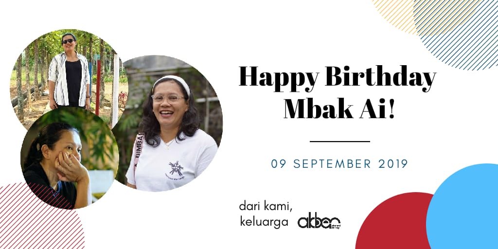 Selamat Ulang Tahun mba <a href="/ainunchomsun/">ai.</a>. Strong woman yg menginsipirasi dan menginisiasi <a href="/akademiberbagi/">Akademi Berbagi</a>. Bahagia selalu mba dan jadi panutan kita semua untuk terus berkarya dan berbagi. Luv ❤️

#HappyAinun #UltahAinun