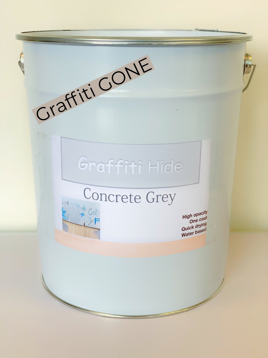 Graffiti hide paint,high opacity,onecoat grey #graffiti #paint #graffitihide <a href="/LiverpoolTweeta/">LiverpoolTweeta</a> #liverpool #liverpoolcity