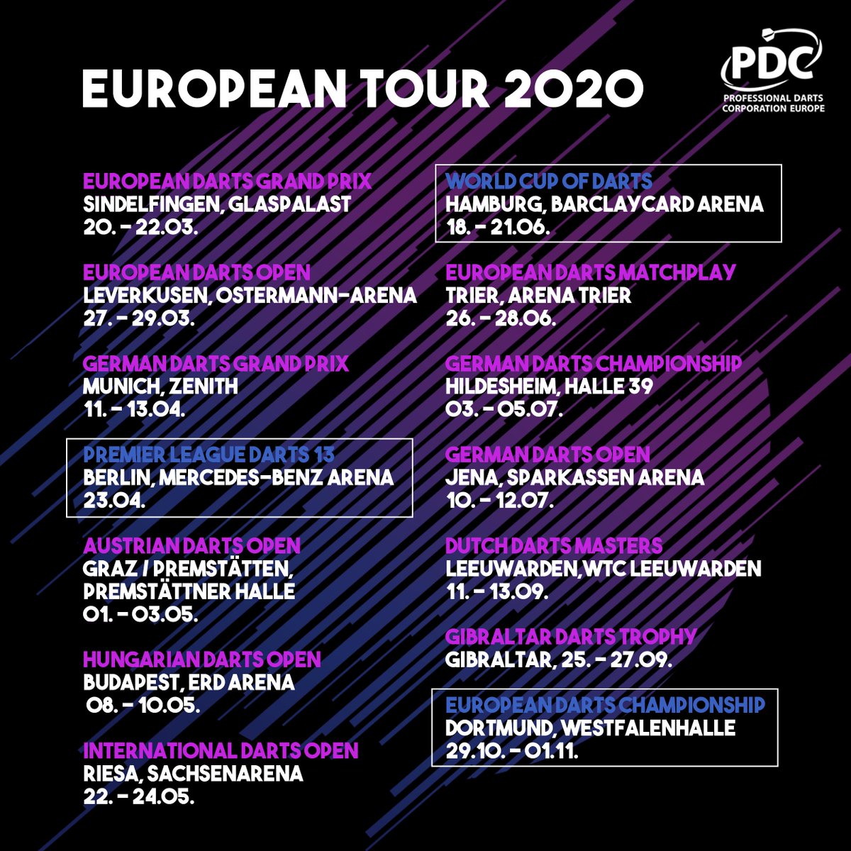 european tour 9 darts