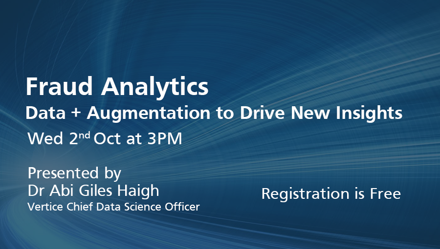 Learn how augmented analytics can detect fraud, how you can best present your data insights, and how to act upon them. Register for free at zoom.us/webinar/regist… #FraudAnalytics #FraudDetection #AugmentedAnalytics #AIDriven