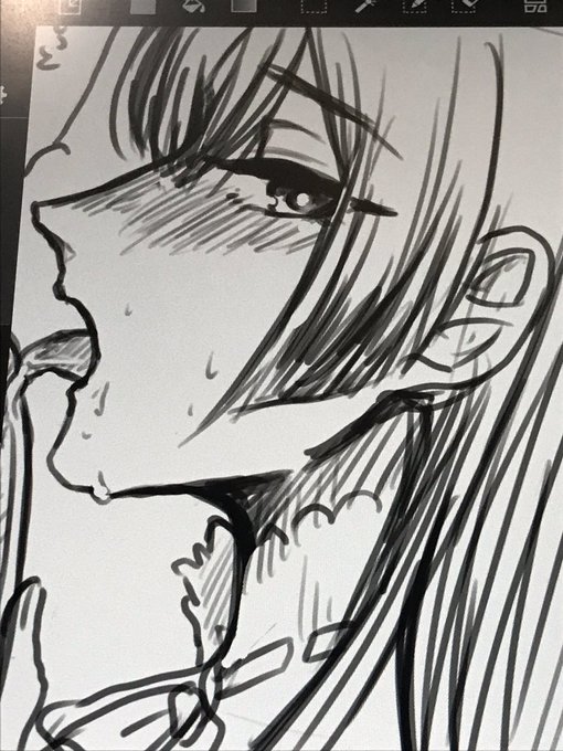 久々にいい絵が描けた! 