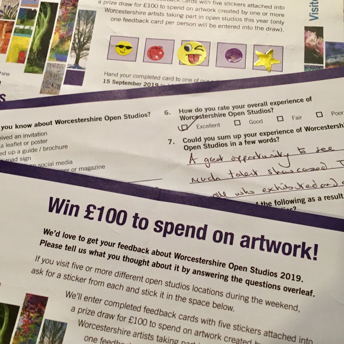 OpenStudios_WR's tweet photo. “A wonderful, inspirational way to spend a day” is how one visitor summed up their experience of #WorcsOS.  Don’t forget to send us your completed feedback cards by 15 September. #worcestershirehour https://t.co/9Lq1Tq4NbG