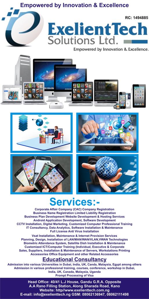 ExelientTech Solutions Limited tweet media