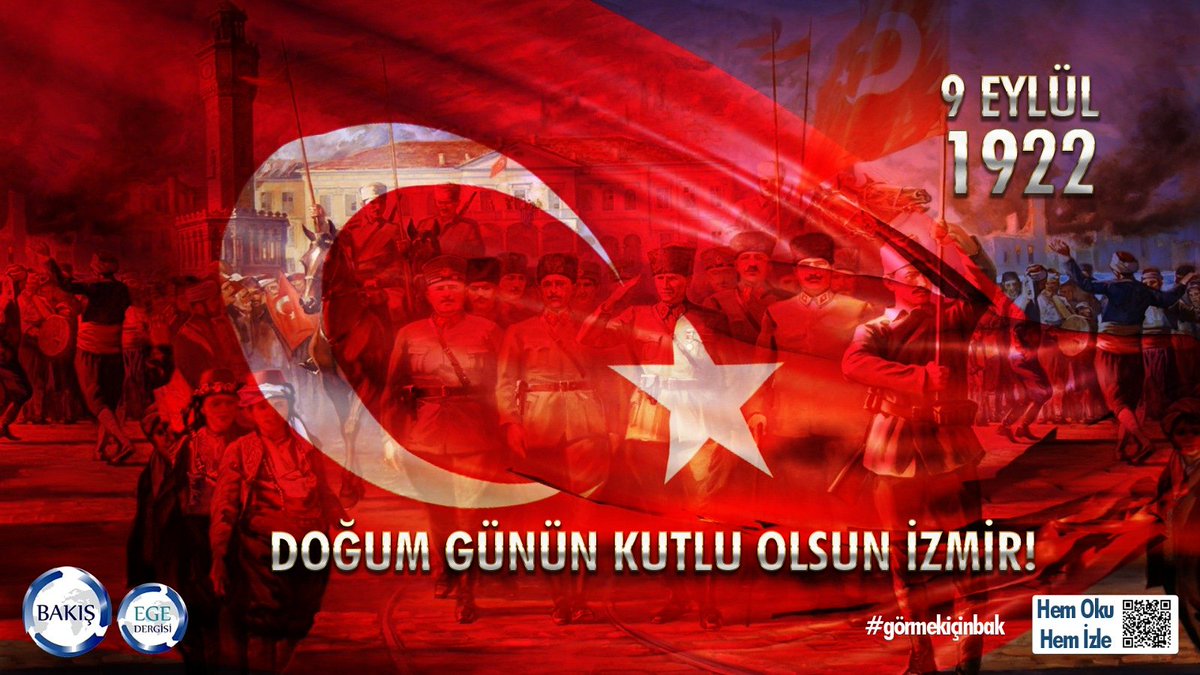 9 Eylül 1922 Doğum günün kutlu olsun İZMİR
#bakışegedergisi #bakis #ege #dergi #görmekiçinbak #aegean #turkey