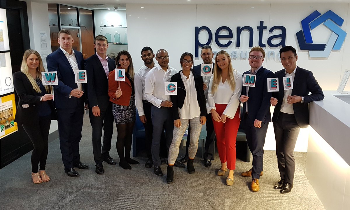 PentaConsulting's tweet photo. A huge welcome to our four fantastic new starters! 

We're excited to see the skills and insights these new team-members have to offer, and to help them grow and progress in their new roles!

Welcome to Penta - we're very happy you're here!

#mondaymotivation #newjob #PentaPeople https://t.co/mPwUBIqqJR
