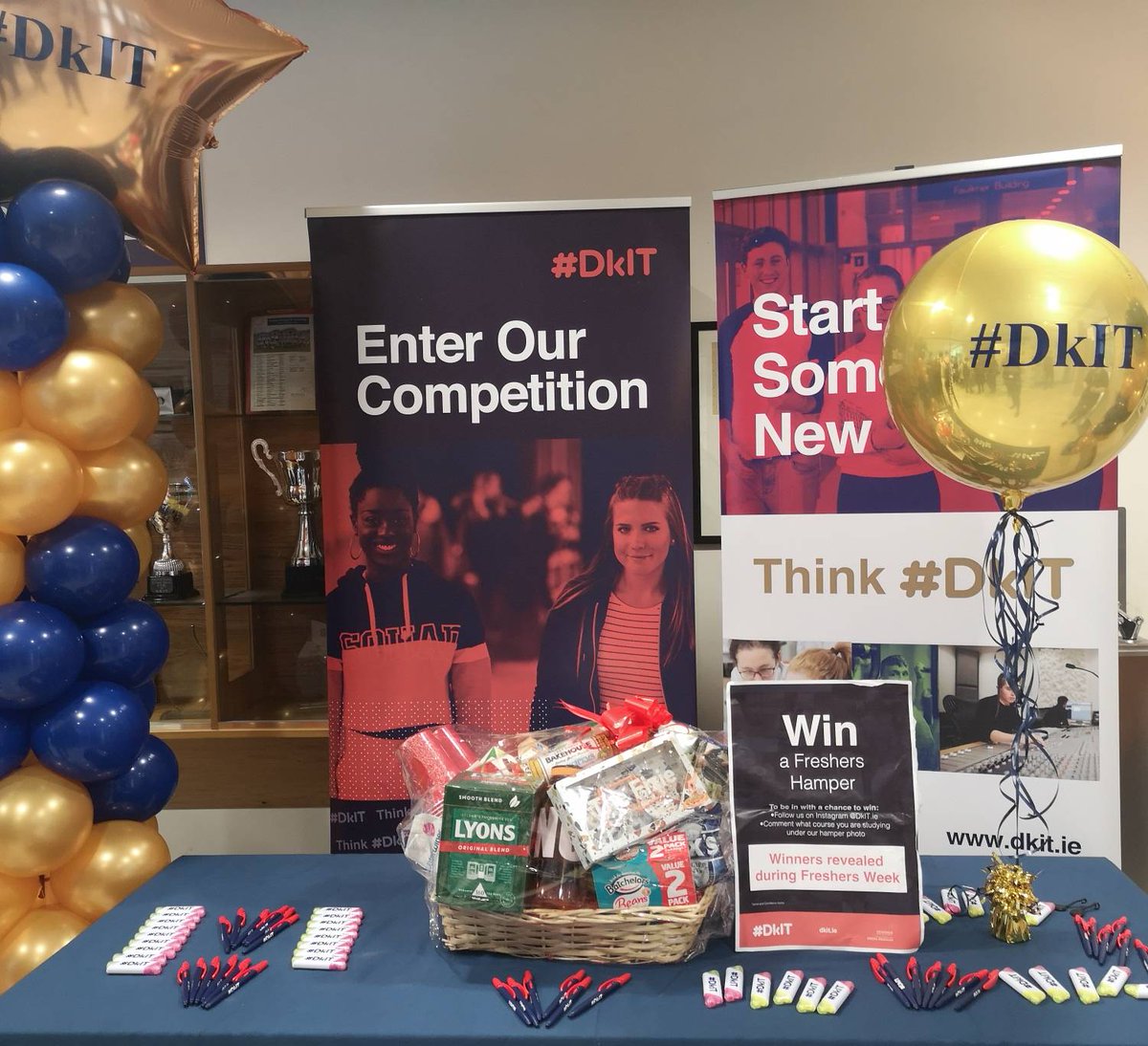 DkIT_ie's tweet image. 🌟🌟 Competition time 🌟🌟

Head over to our Instagram page @DkIT_ie and enter our competition for a chance to win the Ultimate #DkIT Freshers Hamper!