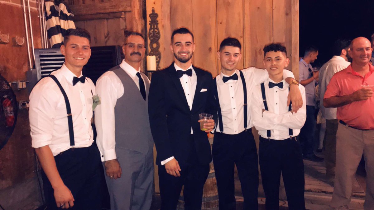 Can’t believe my oldest is married! It was a great day! Congratulations 🎊🍾Love you!! #weddingday #family #brothers #fatherofthegroom