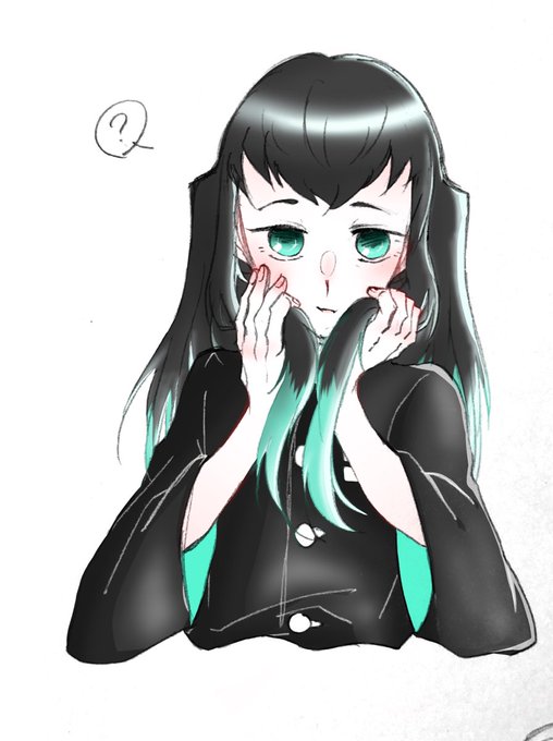 東轟さんがTwitterに投稿した時透無一郎(鬼滅の刃)のイラスト。