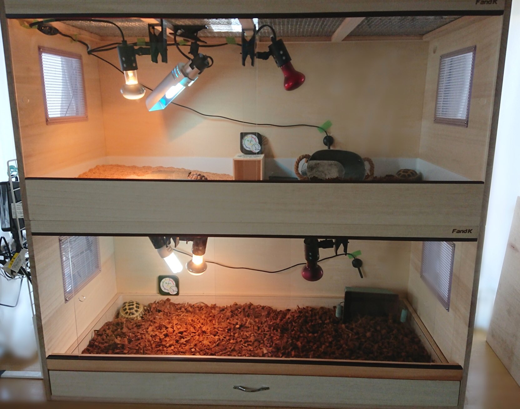 木製ケージ 900スタンダード 爬虫類 フトアゴ リクガメ パイソン モモンガ