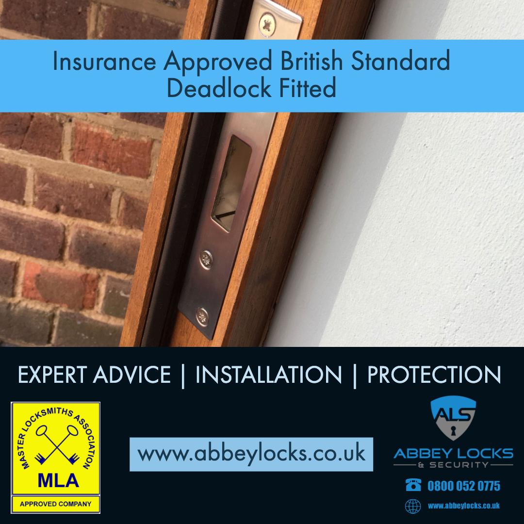 AbbeyLocksmiths's tweet image. Insurance Approved British Standard Deadlock installation by our Locksmith Gavin

For a free no obligation quote get in touch with one of our team.

📞 0800 052 0775
🌐 abbeylocks.co.uk

#LockFitting #Locksmith #Locks #Security #HomeSecurity #CrimePrevention #AbbeyLocks