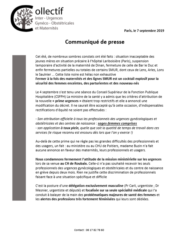 Communiqué du collectif inter urgences GO et M <a href="/isatweetering/">Isabelle Hallot</a> <a href="/FrancoisBeguin/">François Béguin</a> <a href="/lemondefr/">Le Monde</a> <a href="/pascale_santi/">Pascale Santi</a> <a href="/MarianneleMag/">Marianne</a> <a href="/PBenkimoun/">Paul Benkimoun</a> <a href="/Agnes_Duperrin/">Agnès Duperrin</a> <a href="/ProustCproust/">Claudine Proust</a> <a href="/CyrilleDupuis/">Cyrille Dupuis</a> <a href="/Allodocteurs/">Allodocteurs</a> <a href="/edwyplenel/">Edwy Plenel</a> @Alain_Bruneel <a href="/brunepoirson/">Brune Poirson</a> <a href="/LeducPh/">Ph. Leduc</a> <a href="/pelerincom/">Alex</a>  #urgences #buzin