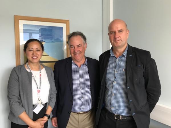 BSMSMedSchool's tweet image. Prof Hugo Critchley &amp;amp; Dr Yoko Nagai from our Neuroscience department met Dr Peter Madill last week, which saw 2 grand-nephews of eminent British neurologists united! Dr Madill is the descendant of John Hughlings Jackson &amp;amp; Hugo is the descendant of McDonald Critchley! 👏#neurology
