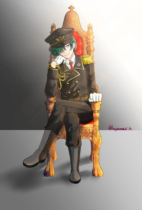 暁のヨナ軍服andスーツ祭りのtwitterイラスト検索結果