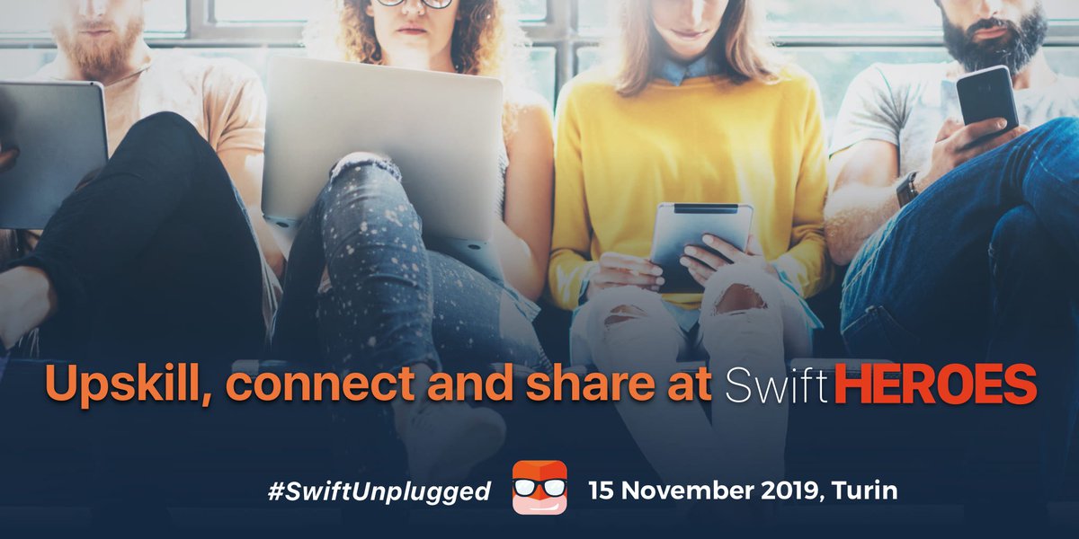 Calling all #incubators #accelerators #coworking spaces in #Torino - let your #startups know about Swift Heroes - a chance to learn, share, showcase and network in the Swift community
#SwiftHeroes #SwiftUnplugged #iOS