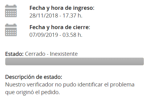 Así es como jugás con las estadísticas. 5 meses tardaron en arreglar la vereda, pero el caso lo cerraron, casi un año después, como "inexistente". <a href="/gcba/">Buenos Aires Ciudad</a> #incompetencia