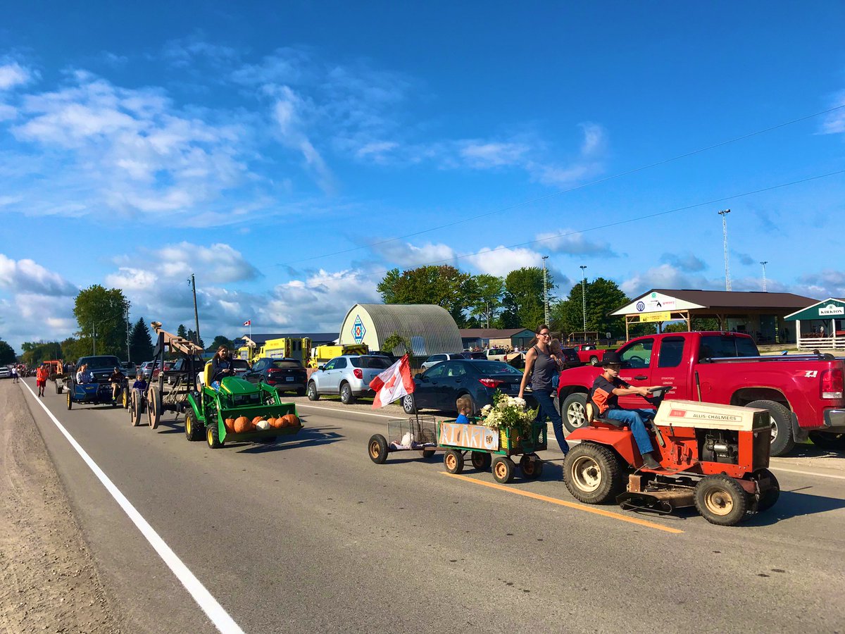 🎪🌽🐄🚜 People in the Kirkton area should be proud of how they came together to put on such an exceptional weekend - the worlds biggest little fair embodies everything that makes living in rural Ontario the best life anyone can live - well done all 👏🏼👏🏼👏🏼