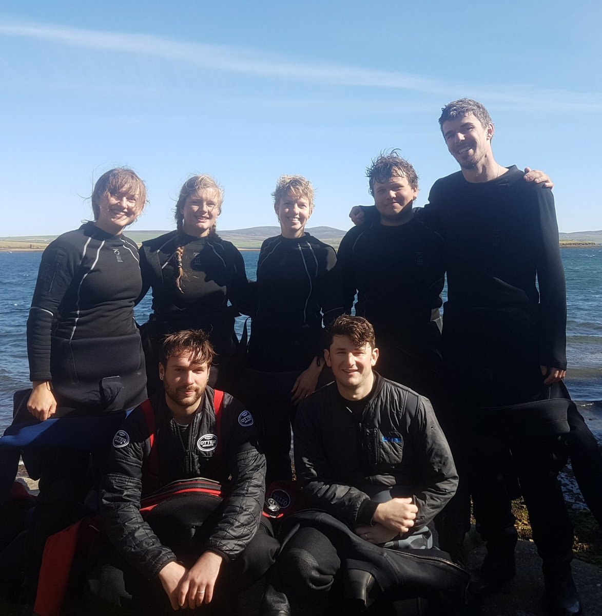 What a fantastic snorkelling safari experience yesterday with this team. The #orkneyscifest is #inspirational. So much great stuff!  Thanks @ScapaScuba