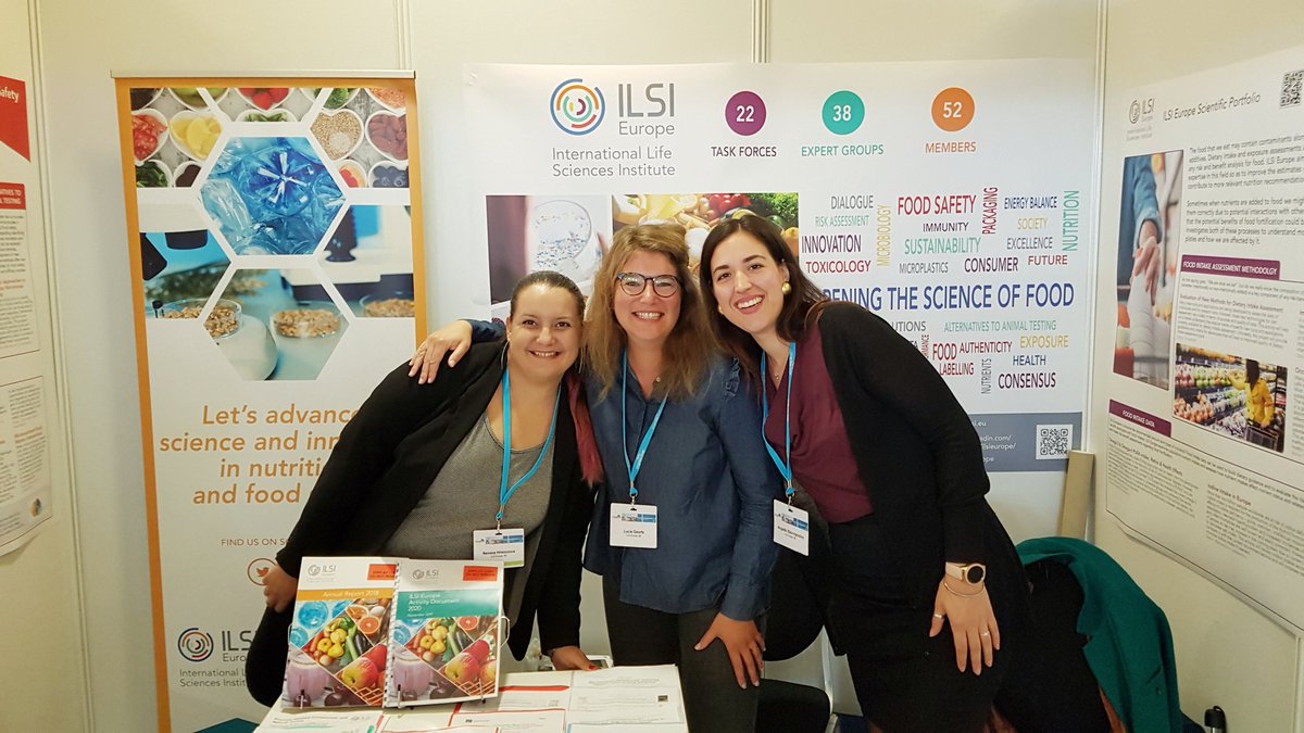 ILSI_Europe's tweet photo. This part of our #EuroTox2019 team of Scientific Project Managers is #femalestrong! Come to booth #56 to meet us, and visit sessions #11 and #26 to learn more about the latest scientific work of our expert groups!
#riskassessment #foodsafety #toxicology #publichealth #food https://t.co/oyXesy3Evy