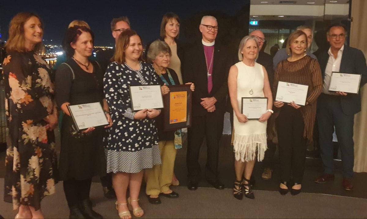 JeremyHalcrow's tweet image. Congrats to all the winners and runners up of the @anglicare_aust National Awards for Innovation and Excellence! Especially pleased to celebrate Flo Young, winner of the Volunteer Achievement award and long-standing volunteer in our @AnglicareACT #Eden parish partnership services
