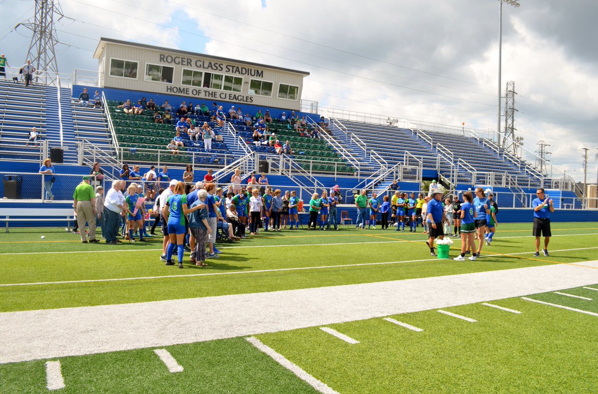 So blessed to celebrate Grandparents Day with our biggest fans. 💙💚⚽️