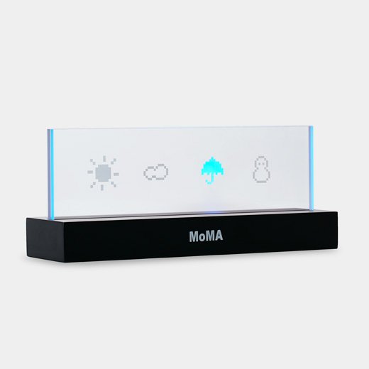 お洒落な天気予報☀️☔️☁️⛄️
これ置いてたらパッと見で今日の天気が分かるし、
お洒落だ😊✨