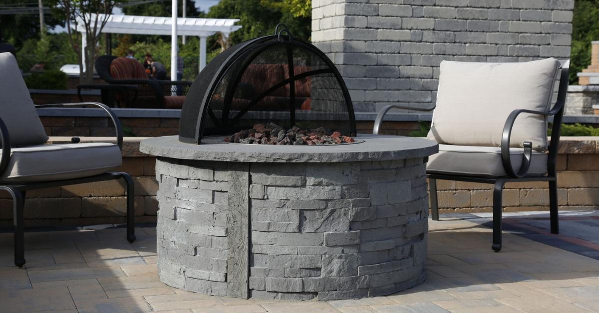 Nicolock On Twitter The Ovation Round Fire Pit Can Be A