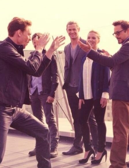 Delicatestorm2's tweet photo. Avengers first press tour was a gift https://t.co/Q98cAQor49