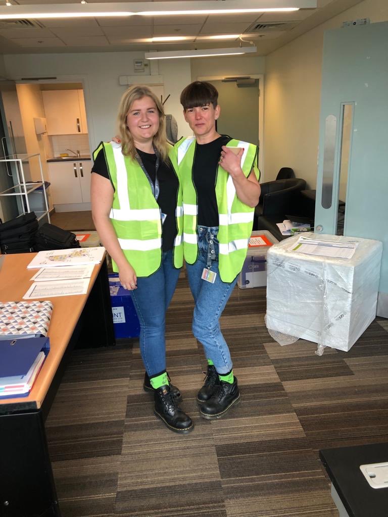 OpsSquad's tweet image. Ops Squad socks taking off at @EasyfairsPACK with @Easyfairs  &amp;amp; @GESGlobal !! 💚🖤