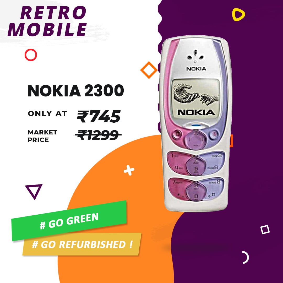 indiantype's tweet photo. https://t.co/WGL9tfzEJr Brings the Nokia Retro Mobile Nostalgia Back. Buy Top Feature Phones &amp; Best of Retro Phones at best price in entire eCommerce market. 
7 Day Easy Return | 6 Months Indiantype warranty.
Buy Now : https://t.co/ehjKUVLOyt https://t.co/vhNRcHZvmO