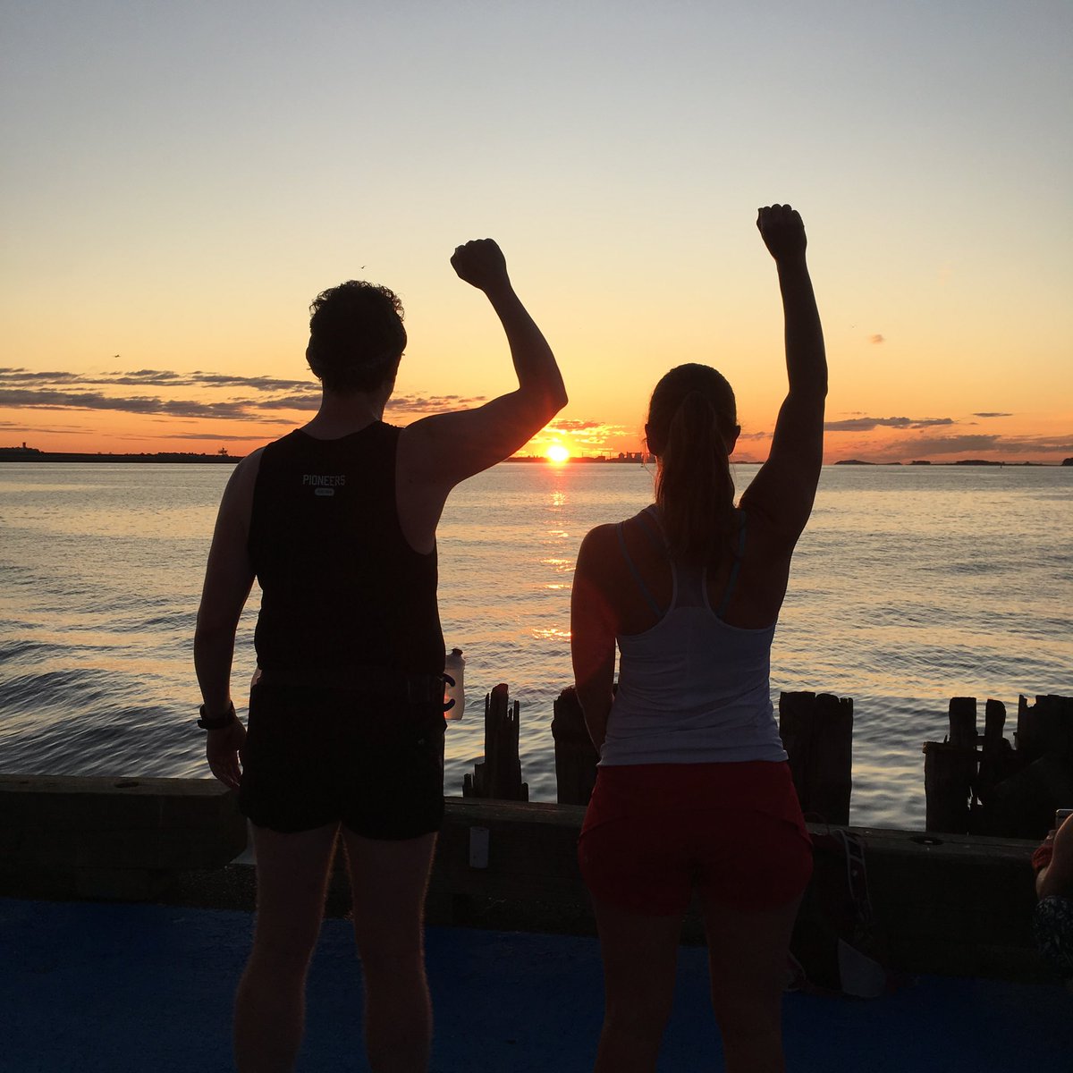 nlwalth's tweet photo. Beat the sun. #npbos #novemberproject https://t.co/dgo5AKzmzr