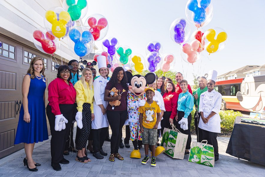 VIDEO: Six-year-old Jermaine Bell was surprised with a dream <a href="/WaltDisneyWorld/">Walt Disney World</a> trip after using his vacation money to feed hurricane evacuees: bit.ly/2HWr1kK