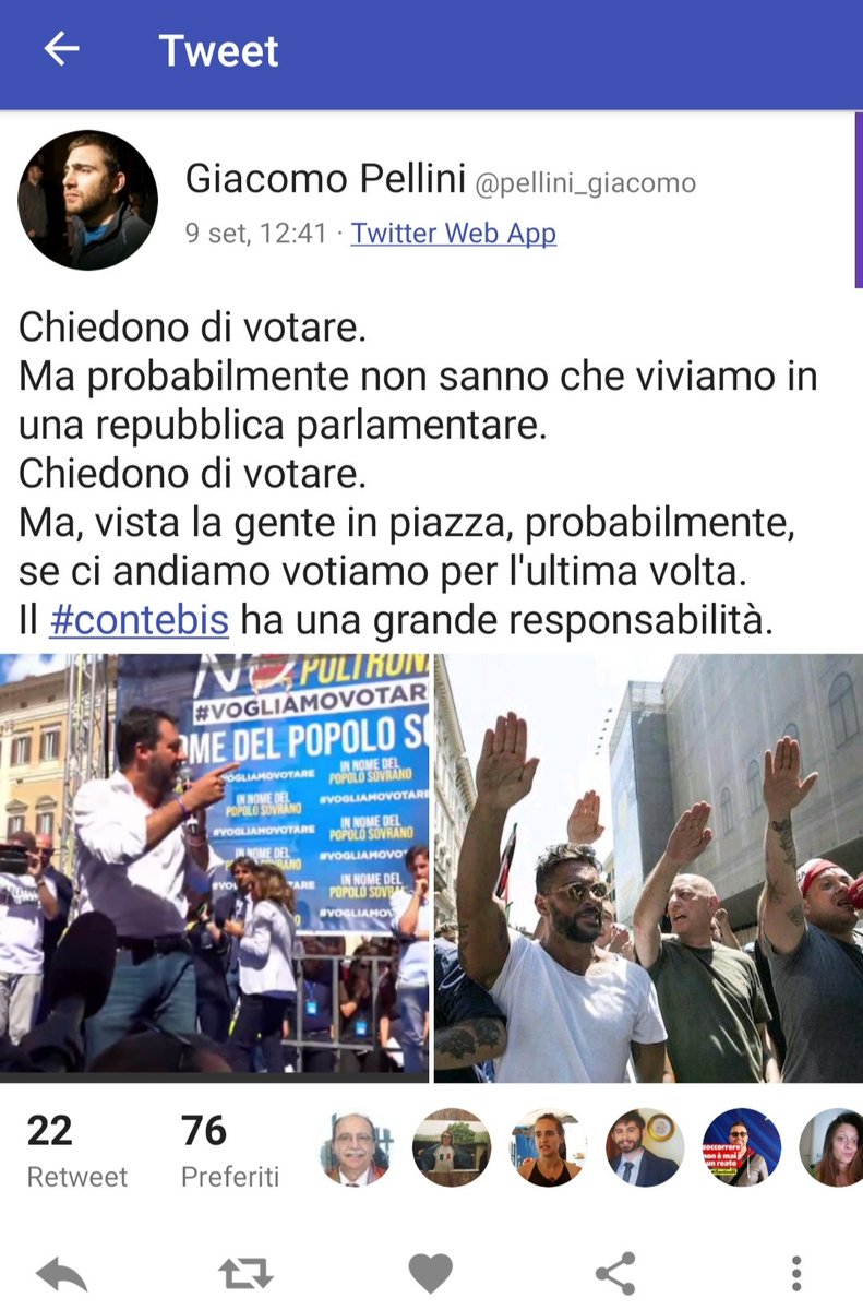 camoglianalytic's tweet photo. @T_Roox #FakeNews fresca fresca creata oggi da @pellini_giacomo che usa una foto di manifestazione CasaPound 2017 commentando come se fosse gente in piazza stamattina https://t.co/cvLRTVrmSP