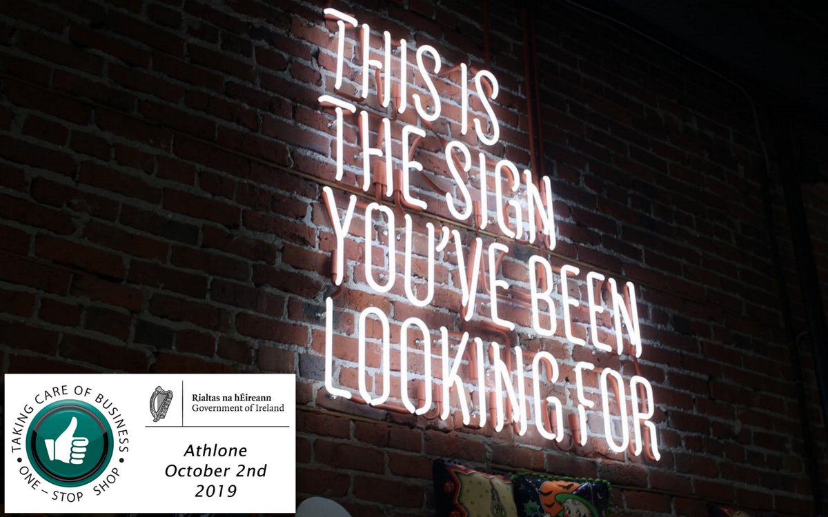 TCOB2020's tweet image. Do you have a new business idea? If so, you may qualify for funding and supports from @Entirl. Chat to the team at this FREE event in Athlone on 2nd Oct: bit.ly/2ZhQZJz  #TCOB2019 #SupportForBusiness