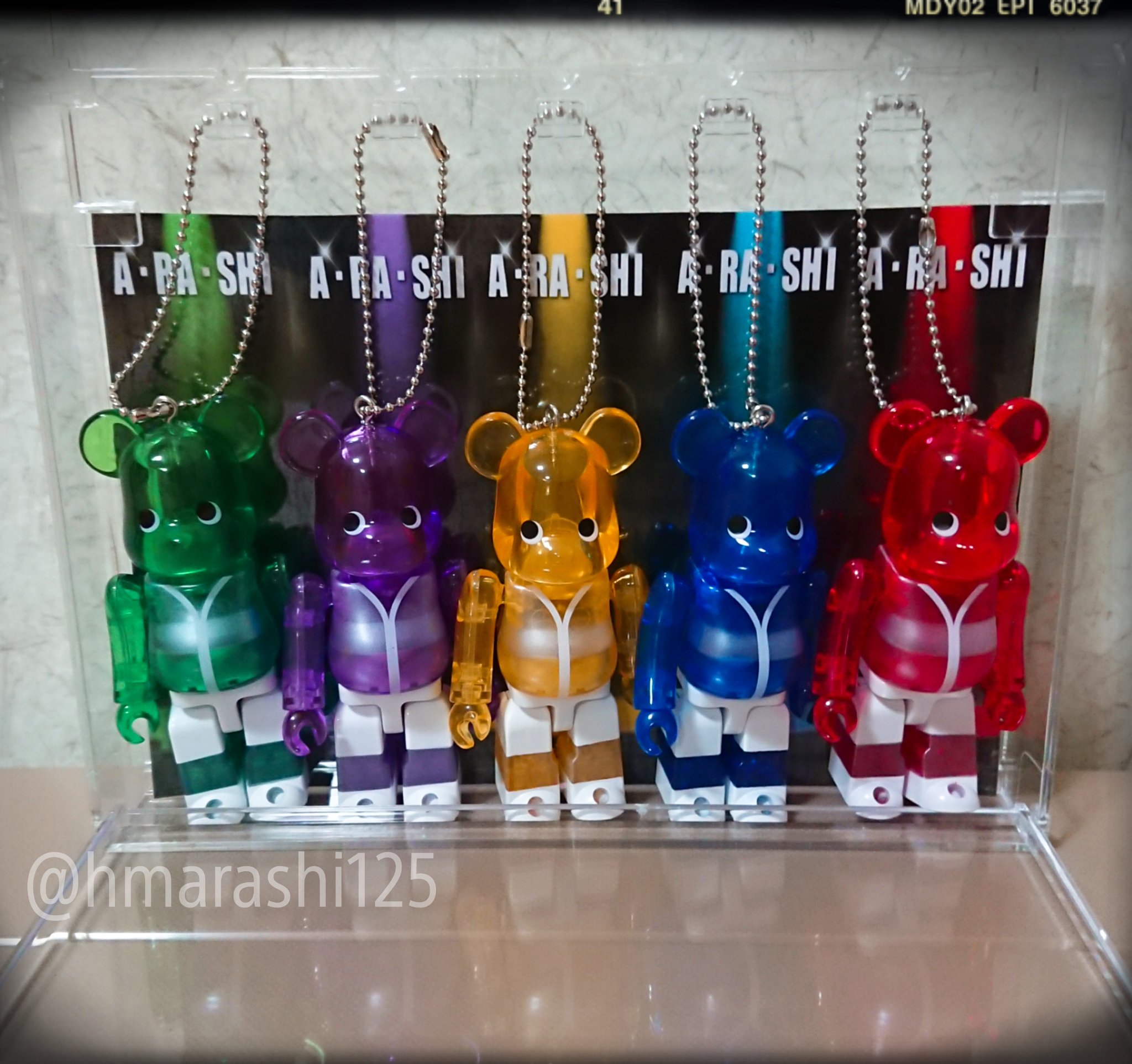 嵐 - 嵐展示会限定ベアブリック 嵐 - 嵐 展覧会 ベアブリック5体の通販 by マロン's shop
