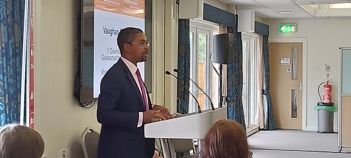 MikeMcClymont1's tweet photo. @wgmin_health at the Transforming Health and Social Care Workshop in Carmarthen today, speaking about generating enough change for a system of care that is fit for the future, having proper patient outcome measures in place. @PGGCWWCP https://t.co/UoTq619Tls