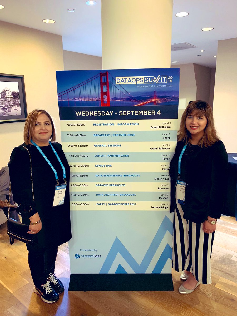 mariashoaib01's tweet photo. My Mom is a teacher by profession but, still it was great to have her at the @dataopssummitSF conference to cheer and support me. #myfirstmentor #DataScience #dataops #sanfrancisco https://t.co/RZdxA5OCUj
