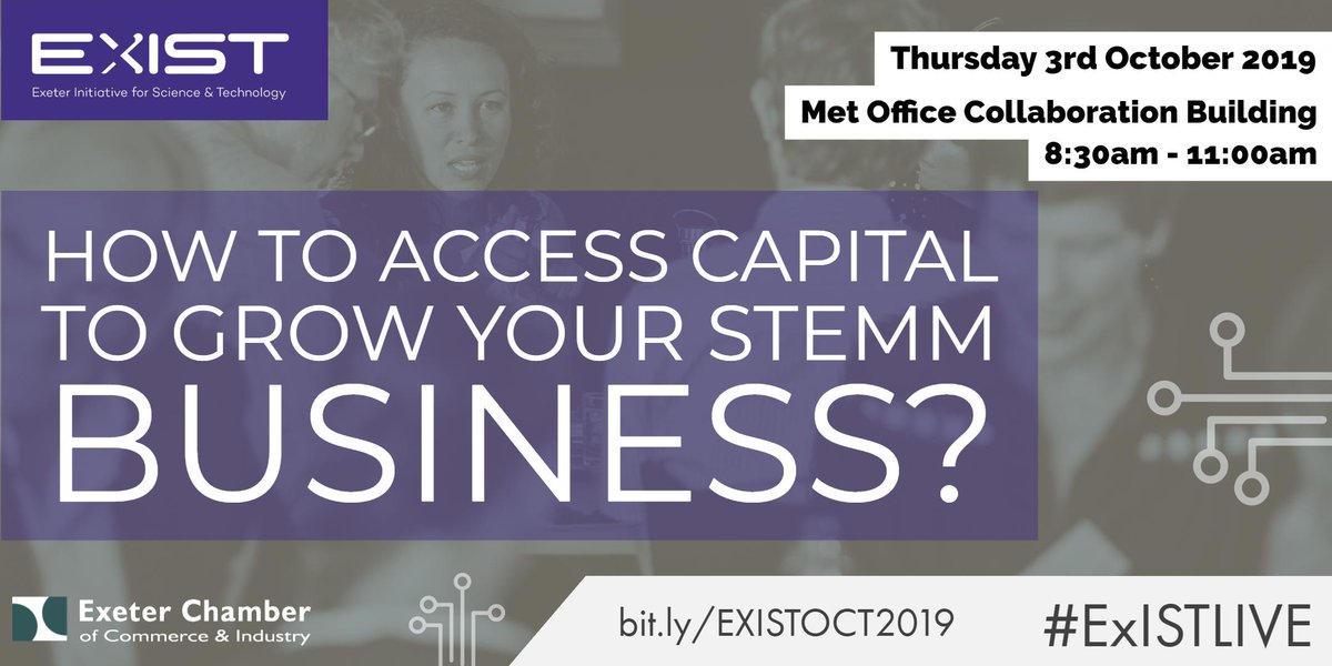EXIST_Exeter's tweet photo. Book now for the @ExIST_Exeter quarterly #breakfast event on 3 Oct at @efbd_impactlab @ExeterSciencePk from 8:30am-11am for informative &amp; practical advice on securing funding to grow your STEMM business. Sponsored by @Barclays > https://t.co/EkTJhOGVGK #ExISTLive #FinanceforSTEMM https://t.co/MBdVayoshW