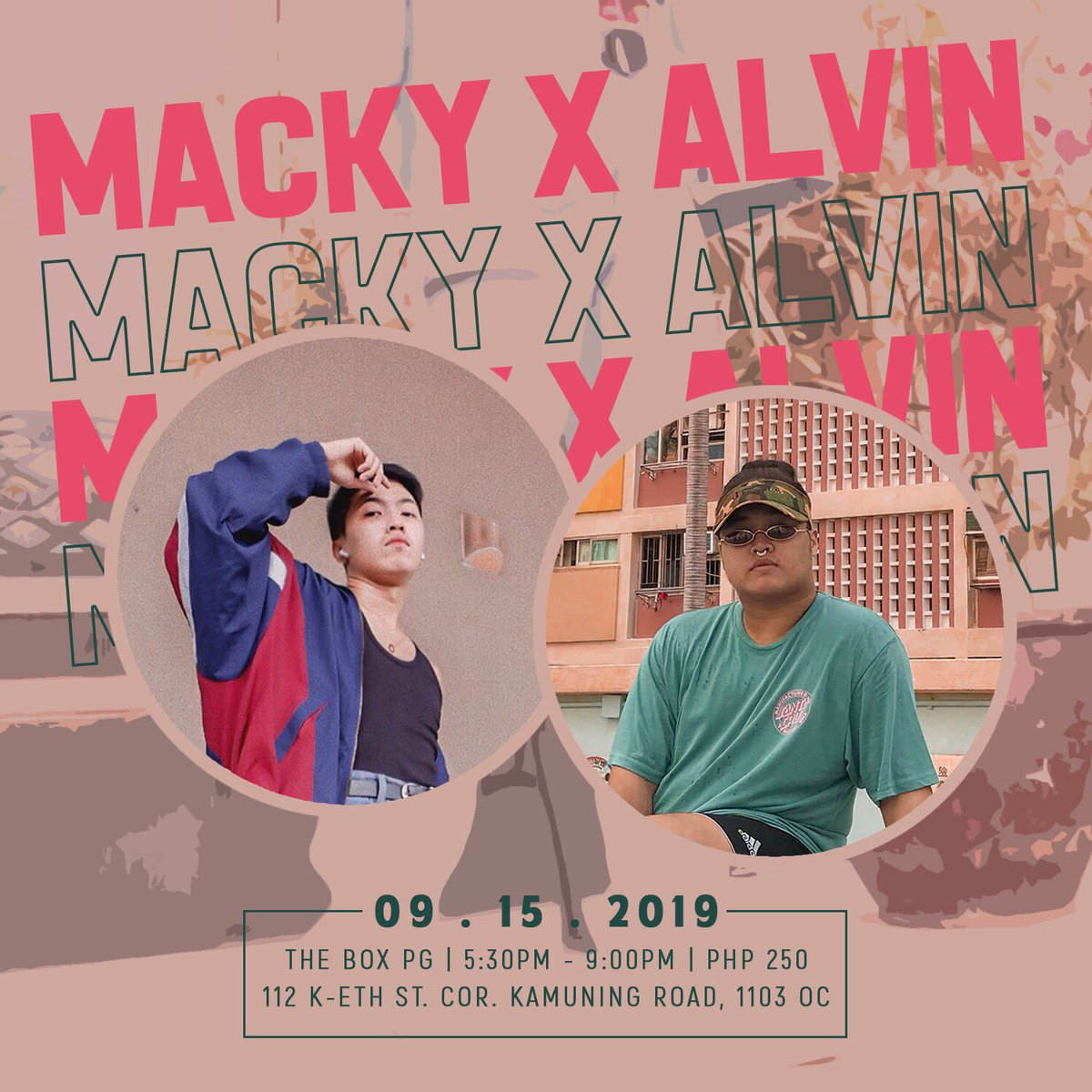 albeentoots's tweet photo. There ya go! Another collab class with @mackyquiobe . Save the date and see y’all there, we have something epic for y’all! ✨

See poster for more deets! 💯

#MackyXAlvin https://t.co/HecnFAJfeg