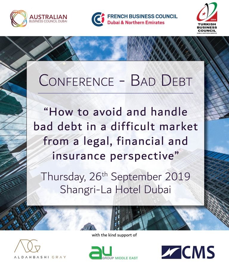 Aurélien Paradis, CEO of AU Group Middle East, will be attending the next #conference of the @fbc_dubai on bad debt as a guest speaker. Register now! fbcdubai.com/en/events/upco…
#debt #insurance #finance
