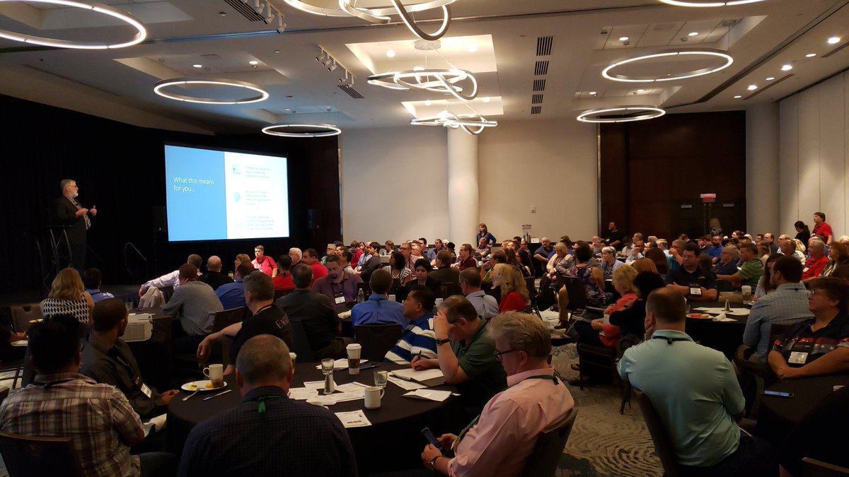 Full house at Opening Session for 2019 Fall Conference! #commonf19