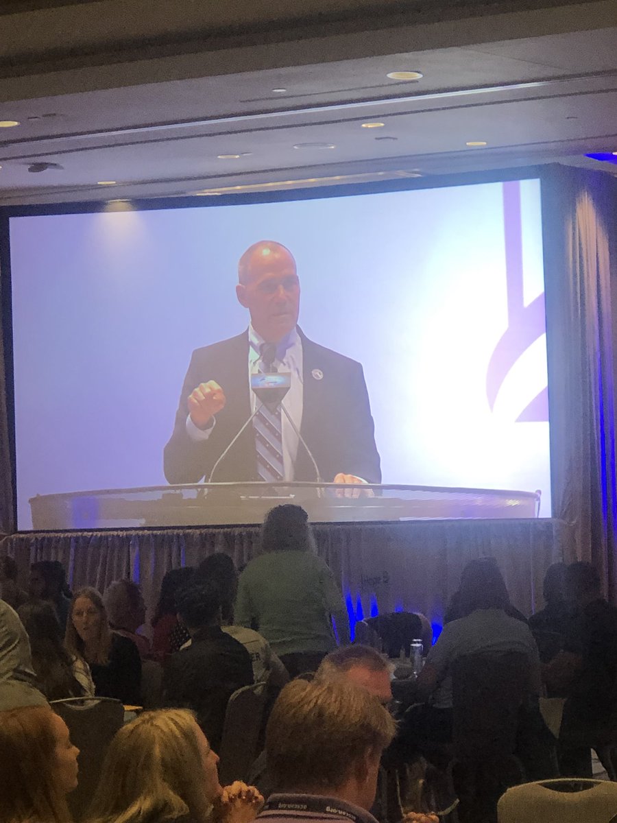 ACSCANIowa's tweet photo. Dr. Deming, the ACS CAN Board Chair and one of our very own AMAZING #ACSCANiowa advocates, getting us fired up to use our voices at #CancerLobbyDay 2! https://t.co/6BMnK5TfsQ