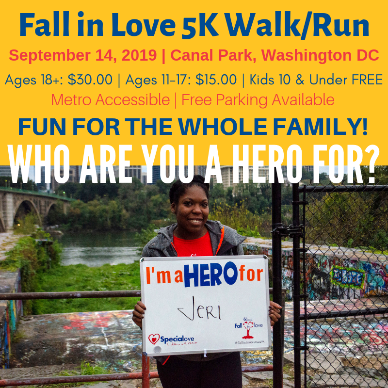 specialove_org's tweet image. The #FallInLove5K is coming fast, registered now! @chuckbell4 from @nbcwashington and our trail takes you along the beautiful @CapitolRvrFront what could be better! Sign up today! bit.ly/2HtzETs #specialove #fundraiser #5k #5krace #childhoodcancer #washingtondc #capriv