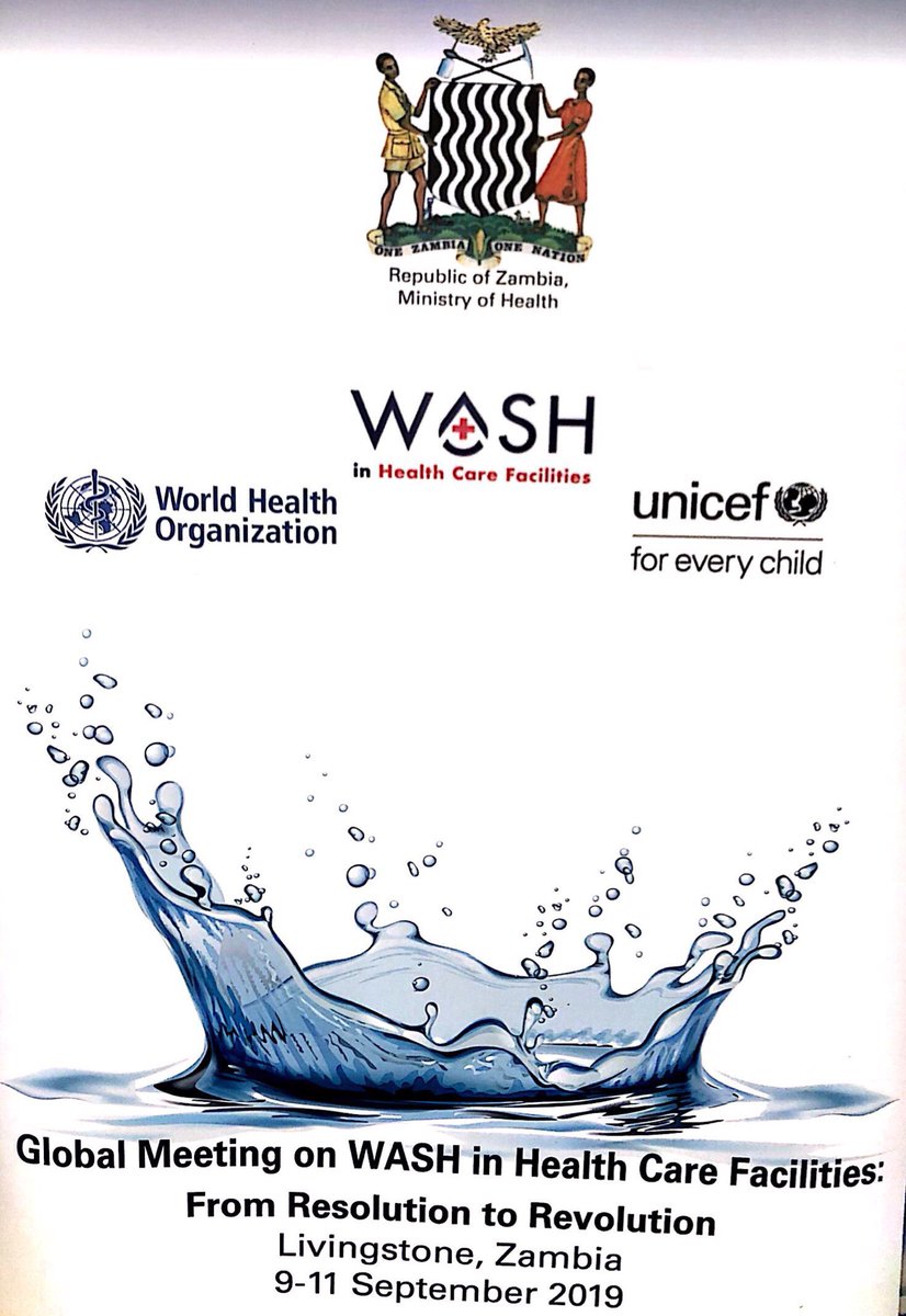 mohzambia's tweet image. “A significant number of diseases can be prevented where there is access to safe Water supply, adequate Sanitation services and better Hygiene practices “UN Res Coordinator, Dr Coumba Mar Gadio, at the opening of the Global Meeting on WASH in Healthcare Facilities #R2RWASHinHCF