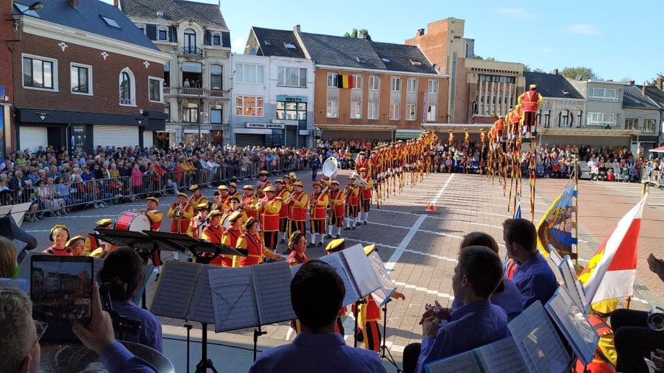lodeviolet's tweet image. Enjoyable weekend at the British Open and the International Tattoo of Willebroek. Thanks to NASUWT Riverside Band for a fantastic time! Looking forward to have my first rehearsals with Tomra Brass Band!